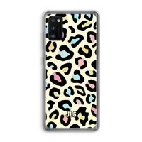 Leopard pattern: Samsung Galaxy A41 Transparant Hoesje