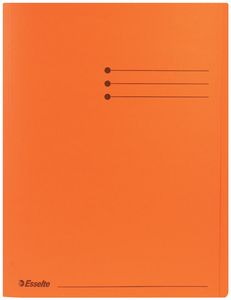 Esselte dossiermap oranje, pak van 100 stuks