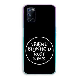 Vriendelijkheid: Oppo A72 Transparant Hoesje