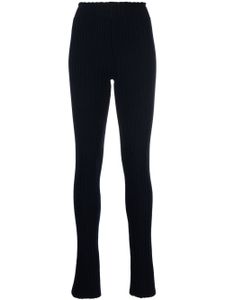 AERON pantalon nervuré Oklahoma à coupe évasée - Bleu