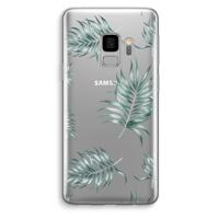 Simple leaves: Samsung Galaxy S9 Transparant Hoesje