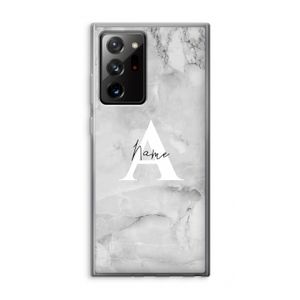 Ivory Marble: Samsung Galaxy Note 20 Ultra / Note 20 Ultra 5G Transparant Hoesje