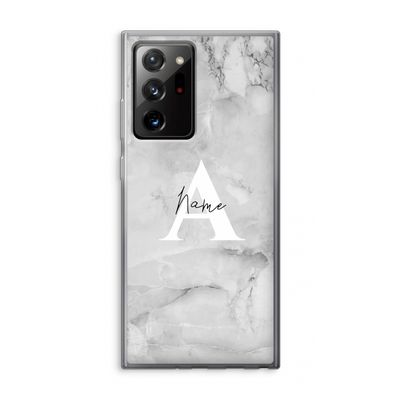 Ivory Marble: Samsung Galaxy Note 20 Ultra / Note 20 Ultra 5G Transparant Hoesje
