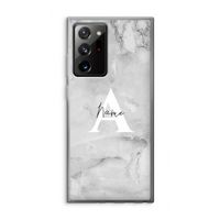 Ivory Marble: Samsung Galaxy Note 20 Ultra / Note 20 Ultra 5G Transparant Hoesje