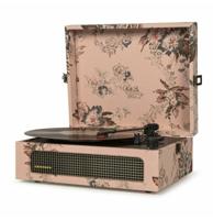 Crosley Voyager Portable Retro Platenspeler Met Bluetooth In/Out - Floral