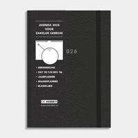 A5 Zakenagenda 2026 Zwart