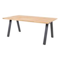 Taste Ambassador Diningtafel Teak Antracite 180 x 100 cm - 4so