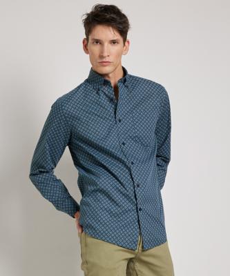 overhemd met print overhemd met print