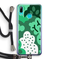 Bushes: Huawei P Smart (2019) Transparant Hoesje met koord Bushes: Huawei P Smart (2019) Transparant Hoesje met koord