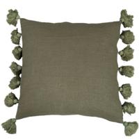 PTMD kussen dolly taupe 45 cm | 4 stuks