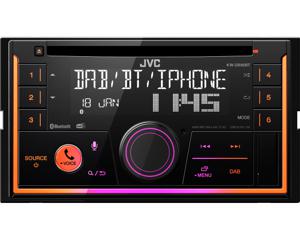 JVC KW-DB95BT Autoradio dubbel DIN Aansluiting voor stuurbediening, Aansluiting voor achteruitrijcamera, DAB+ tuner