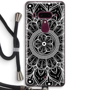 Roses Are Red: HTC U12+ Transparant Hoesje met koord