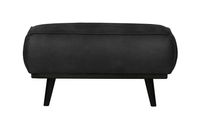 BePureHome Hocker Statement Suedine - Zwart