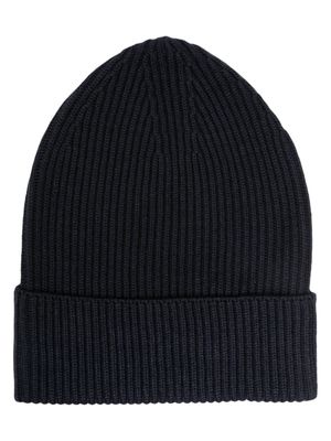 Altea bonnet nervuré en laine vierge - Bleu