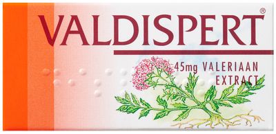 Valdispert 45 mg Valeriaanextract Tabletten - bij lichte vormen van nervositeit en spanning -