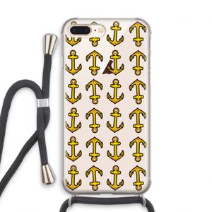 Musketon Anchor: iPhone 8 Plus Transparant Hoesje met koord