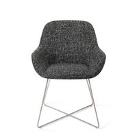 Jesper Home Kushi eetkamerstoel Skyfall cross steel