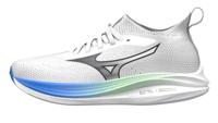 Mizuno Neo Zen Hardloopschoen Heren White/Black/Frontier Blue 9