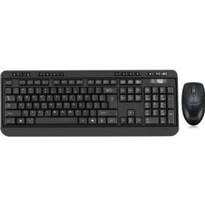 Adesso WKB-1320CB toetsenbord RF Draadloos QWERTY Zwart