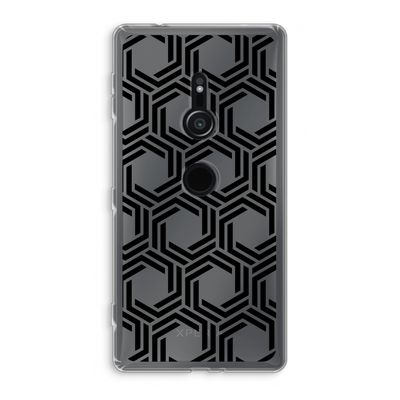 Geometrisch patroon: Sony Xperia XZ2 Transparant Hoesje