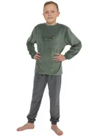 Outfitter velours jongens pyjama - Game time