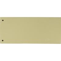 Pergamy verdeelstroken, pak van 100 stuks, geel