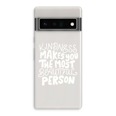 The prettiest: Google Pixel 6 Pro Transparant Hoesje