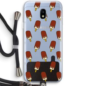 Yummy: Samsung Galaxy J3 (2017) Transparant Hoesje met koord