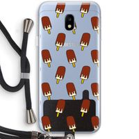 Yummy: Samsung Galaxy J3 (2017) Transparant Hoesje met koord