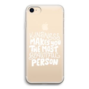 The prettiest: iPhone 7 Transparant Hoesje