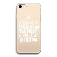 The prettiest: iPhone 7 Transparant Hoesje