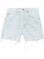 RE/DONE short 50s Cutoffs en jean - Bleu