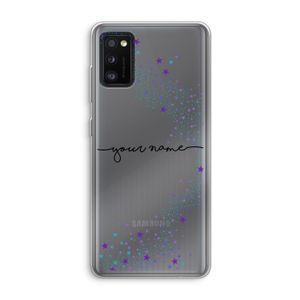 Sterren: Samsung Galaxy A41 Transparant Hoesje