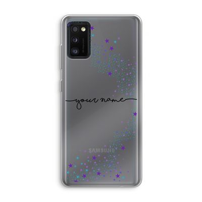 Sterren: Samsung Galaxy A41 Transparant Hoesje