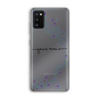 Sterren: Samsung Galaxy A41 Transparant Hoesje