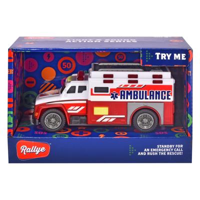 Dickie ambulance auto met licht en geluid