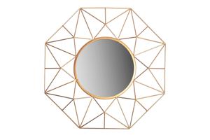 Muurspiegel DIAMOND L 80cm ijzer goud - 43733