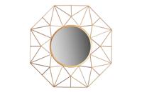 Muurspiegel DIAMOND L 80cm ijzer goud - 43733