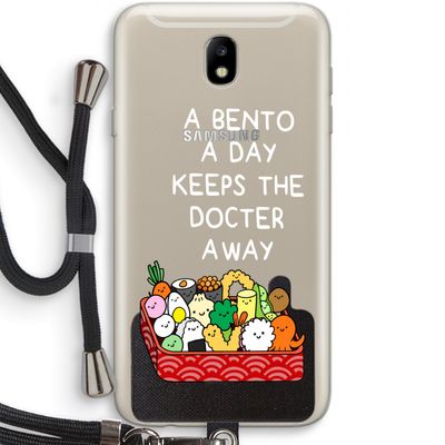 Bento a day: Samsung Galaxy J7 (2017) Transparant Hoesje met koord
