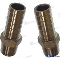 Entronques acero inoxidable GS30222 - ENTRONQUE 3/8"" 15mm INOX (2