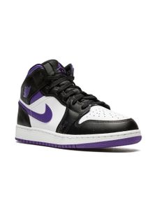 Jordan Kids baskets Air Jordan 1 Mid "Dark Iris" - Noir