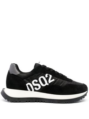 DSQUARED2 baskets à logo DSQ2 - Noir