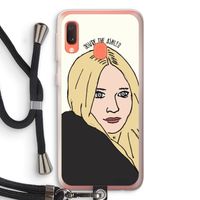 Ashley: Samsung Galaxy A20e Transparant Hoesje met koord
