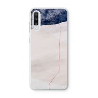 Stone White: Samsung Galaxy A70 Transparant Hoesje