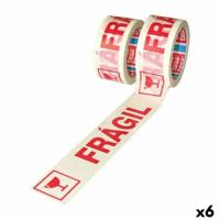 Plakband TESA FRÁGIL Verpakking Wit 50 mm x 66 m (6 Stuks)