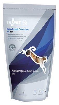 Trovet Hypoallergenic Treat (Oor) HRT Konijn kauwsnack hond - 100gr