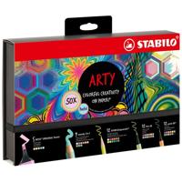 Creative set stabilo 77/6 arty colorful pastel mix