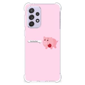 Samsung Galaxy A33 Stevig Bumper Hoesje Pig Mud