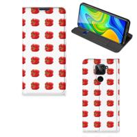Xiaomi Redmi Note 9 | Flip Style Cover | Paprika Red