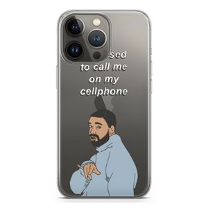 Hotline bling: iPhone 13 Pro Transparant Hoesje